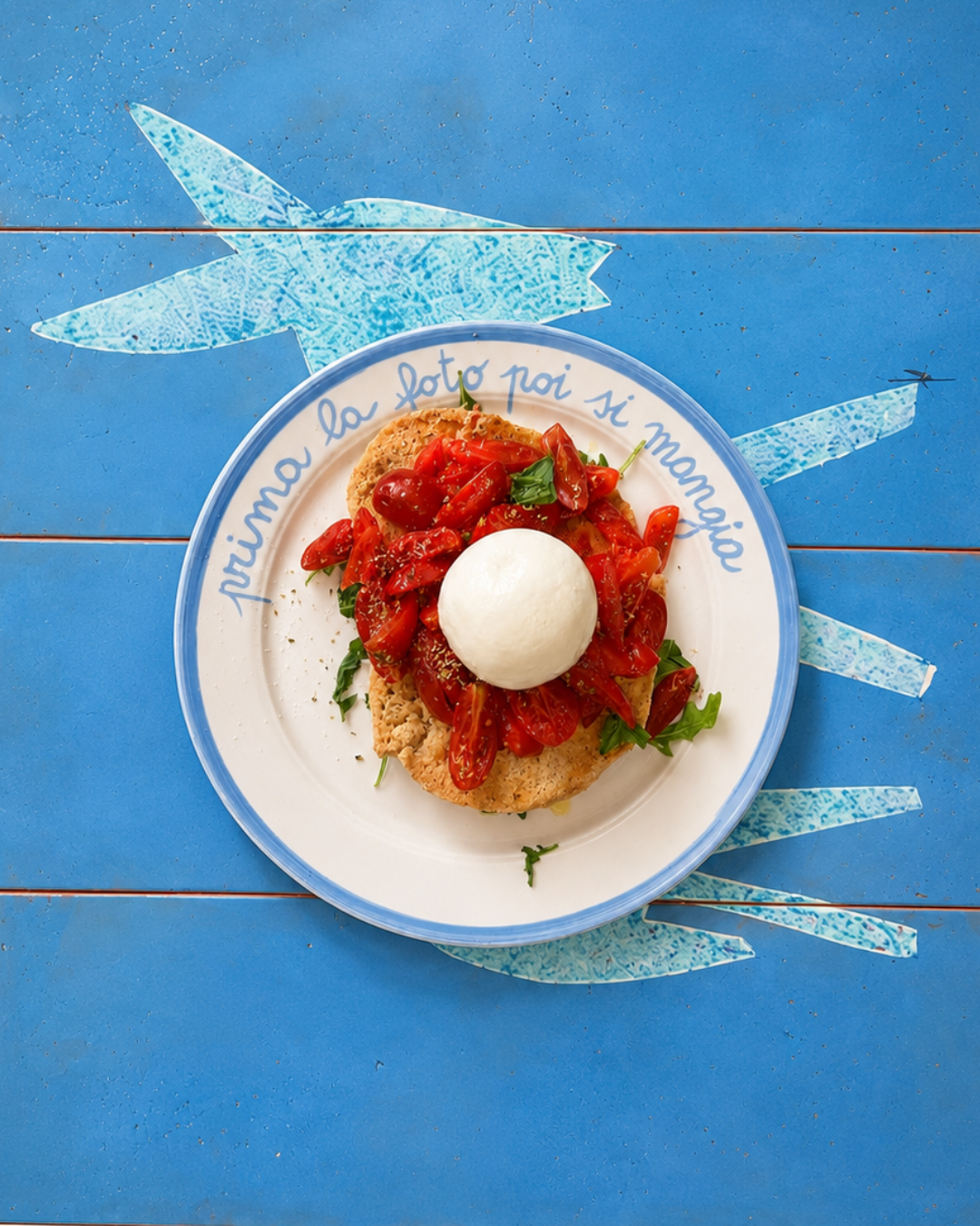 Moorea Food Club — burrata e pomodorini